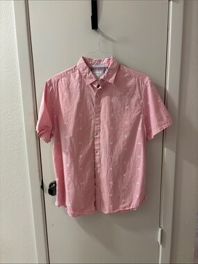 Denim & Flower Hawaiian Shirt